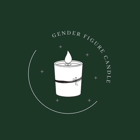 Red Male Gender Candle
