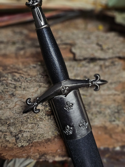 Fleur de Lis Medieval Athame