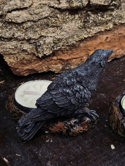 Raven Tealight Holder
