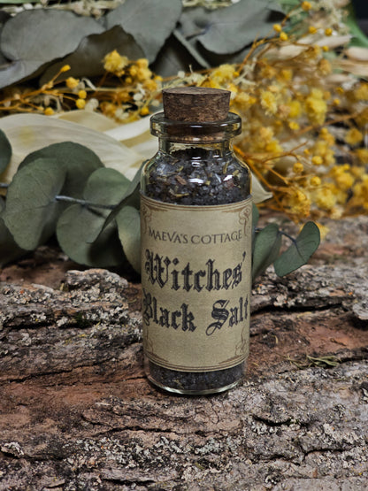 Witches' Black Salt by Maeva Moonstar