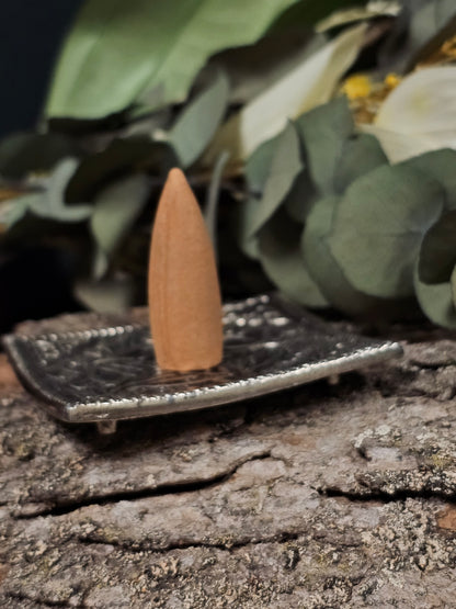 Pentacle - Metal Incense Holder