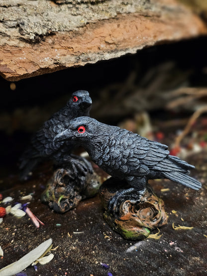 Raven Figurine