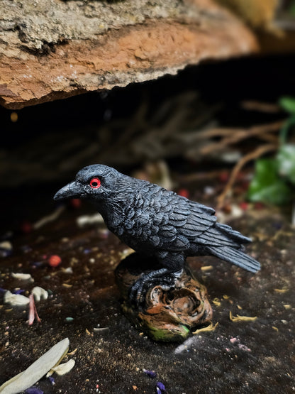 Raven Figurine