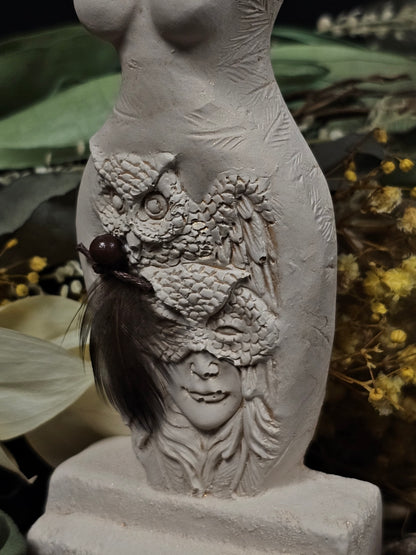 Owl Goddess Statuary
