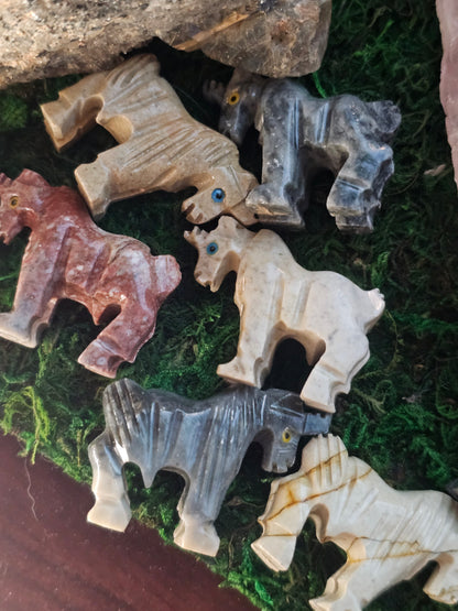 Unicorn Soapstone Spirit Animal