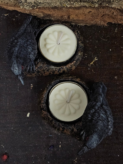 Raven Tealight Holder