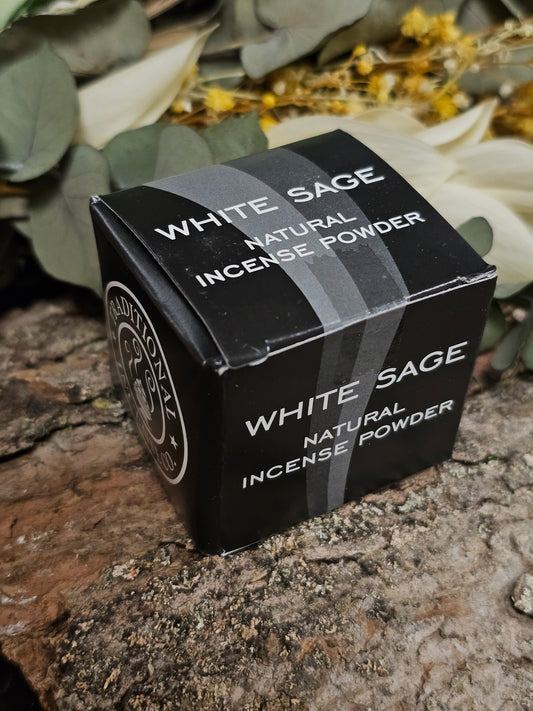 White Sage - Plant Based Incense Powder