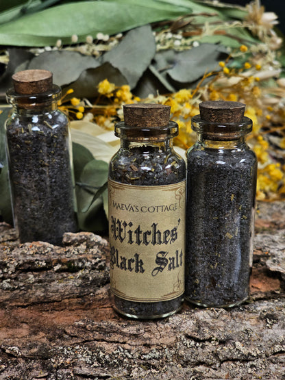 Witches' Black Salt by Maeva Moonstar