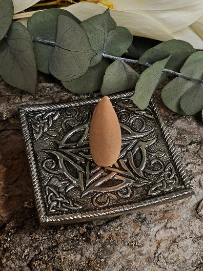 Pentacle - Metal Incense Holder