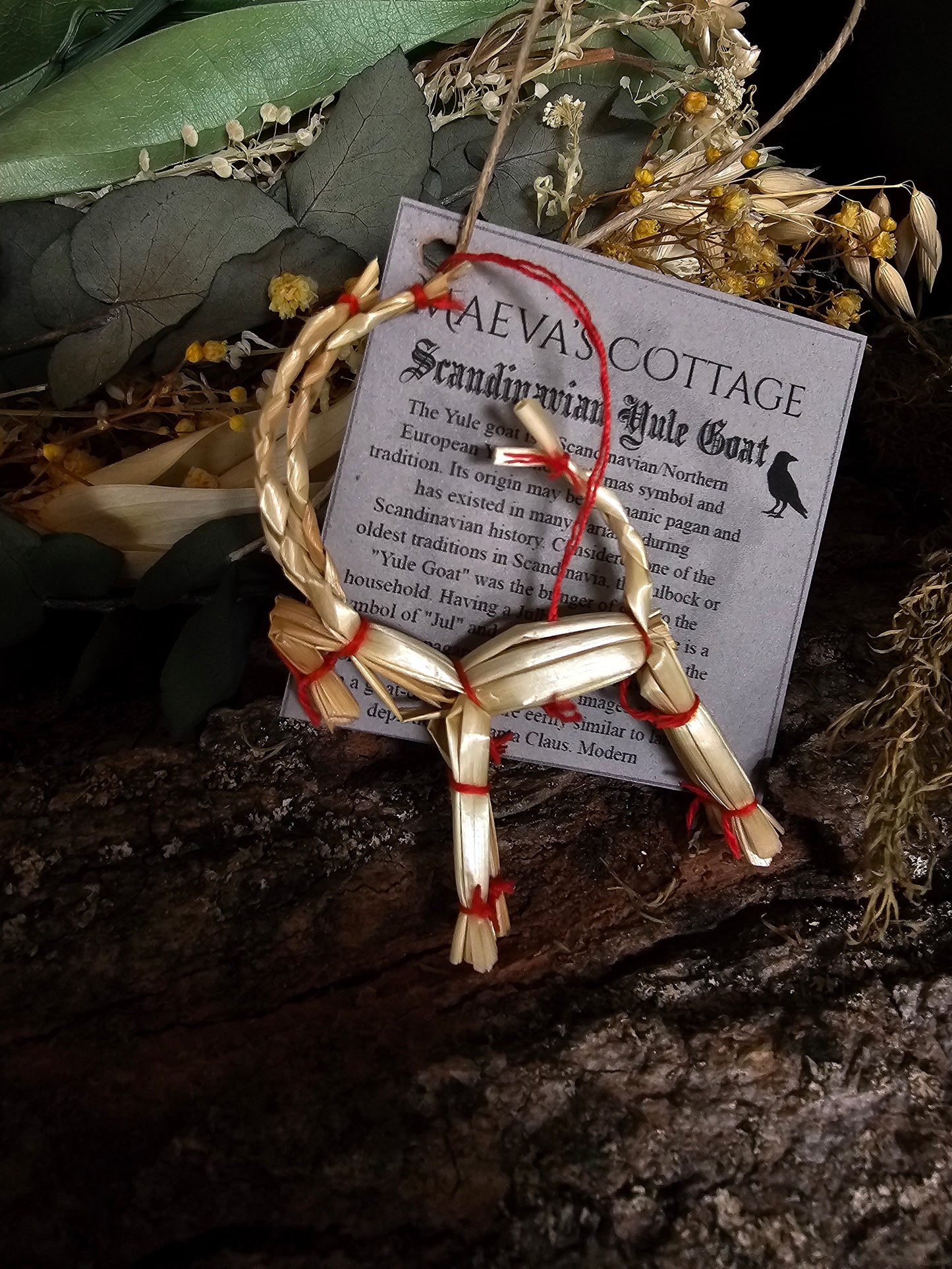 Scandinavian Yule Goat Ornament