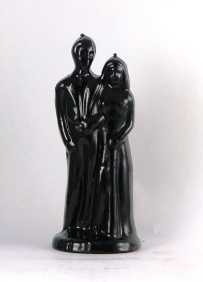 Marriage/Relationship Candle (Black) - Protection from outside sources, Protection from break-up, Ending a relationship, Separation, Moving on, Releasing Ties/Connections, Curses