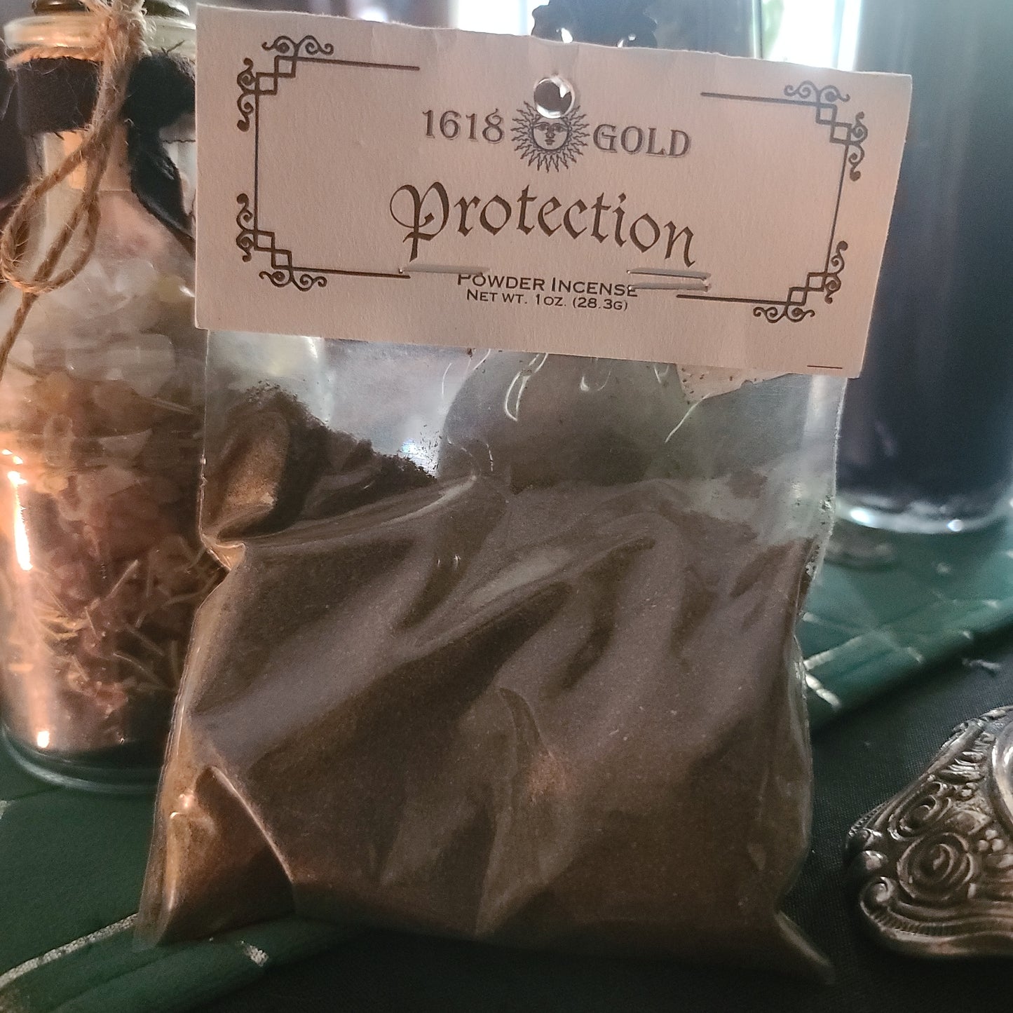 1618 Gold - PROTECTION - Powder Incense for majickal protection