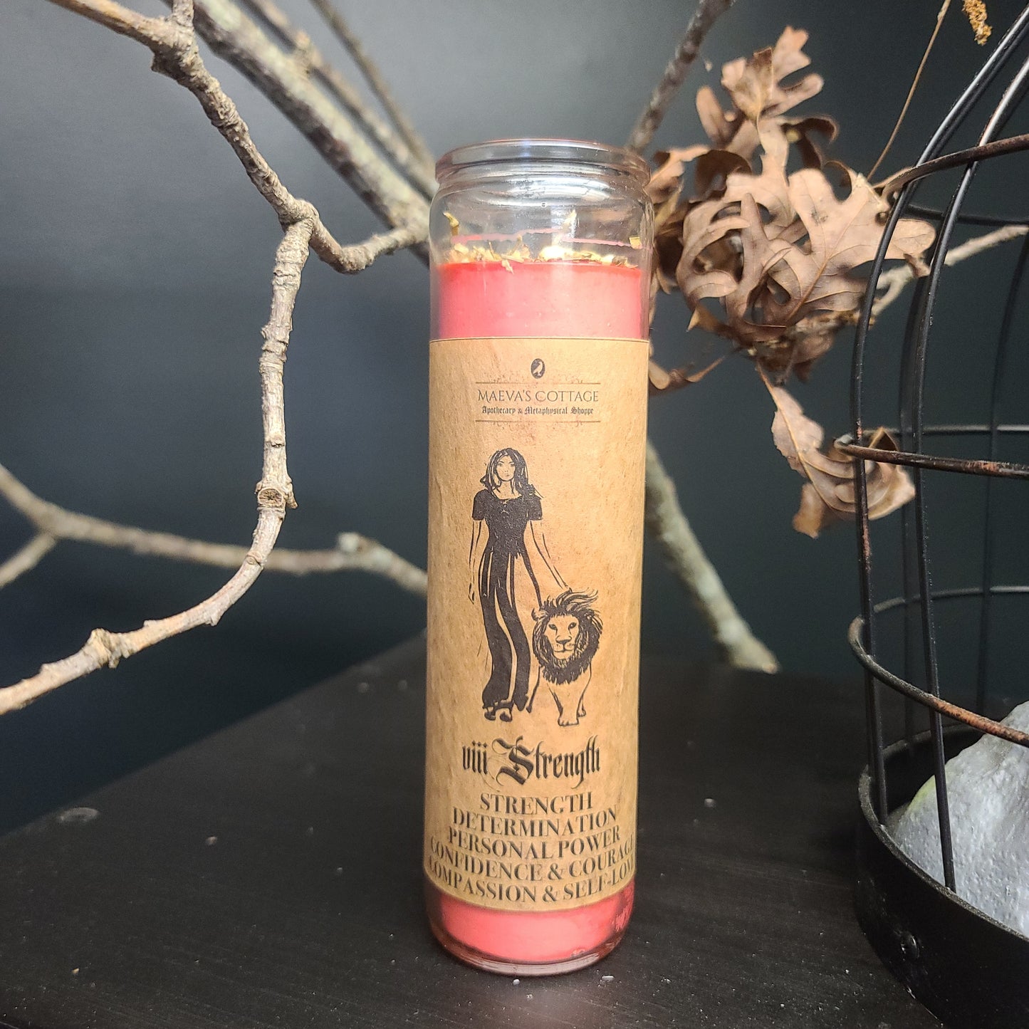 Strength Spell Candle