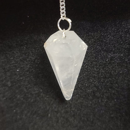 Clear Quartz Pendulum