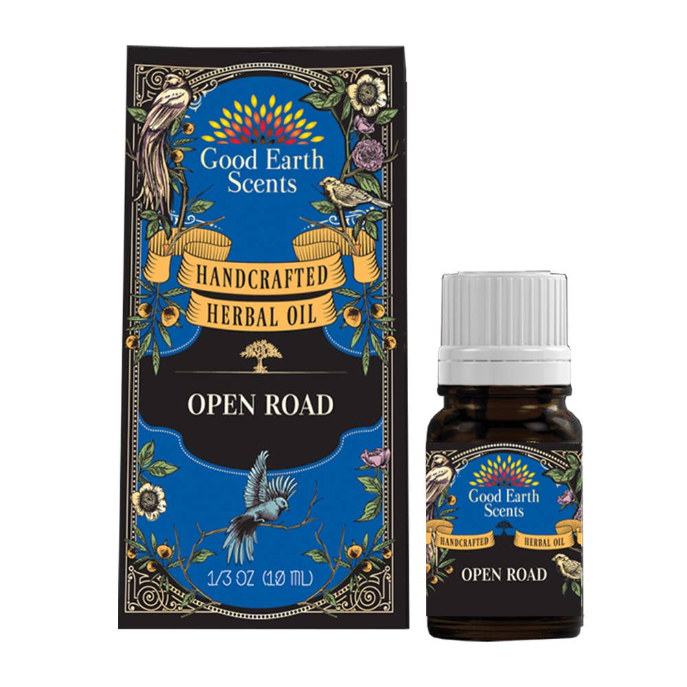 Open Road Herbal Oil for Anointing, Crafting, and Aromatherapy