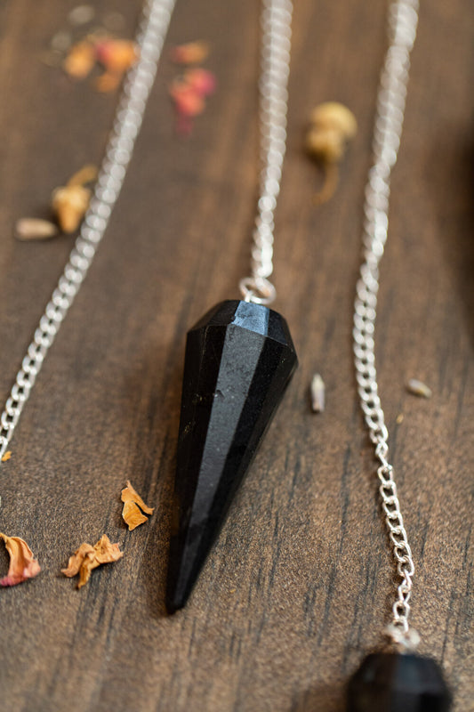 Black Tourmaline Pendulum