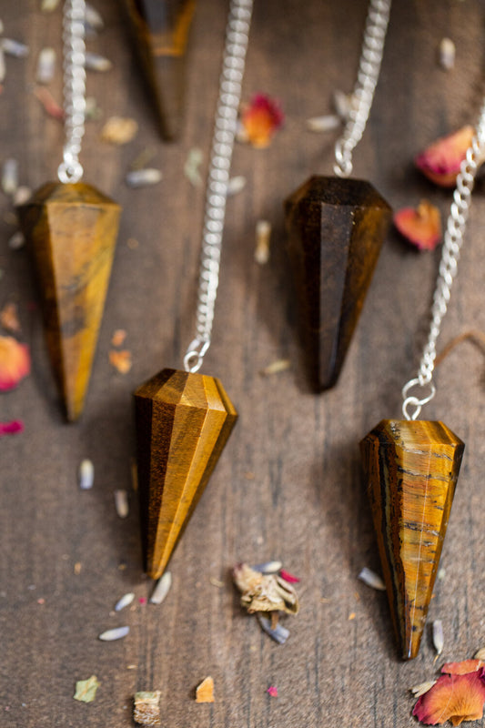 Tiger's Eye Pendulum