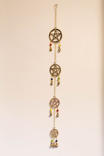 Pentacle Wind Chime (23")