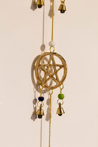 Pentacle Wind Chime (23")