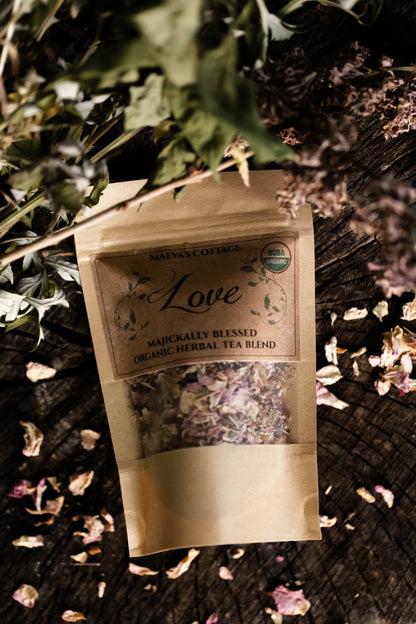 Mountain Rose Herbs x Maeva's Cottage - Love Blend - Organic Herbal Tea
