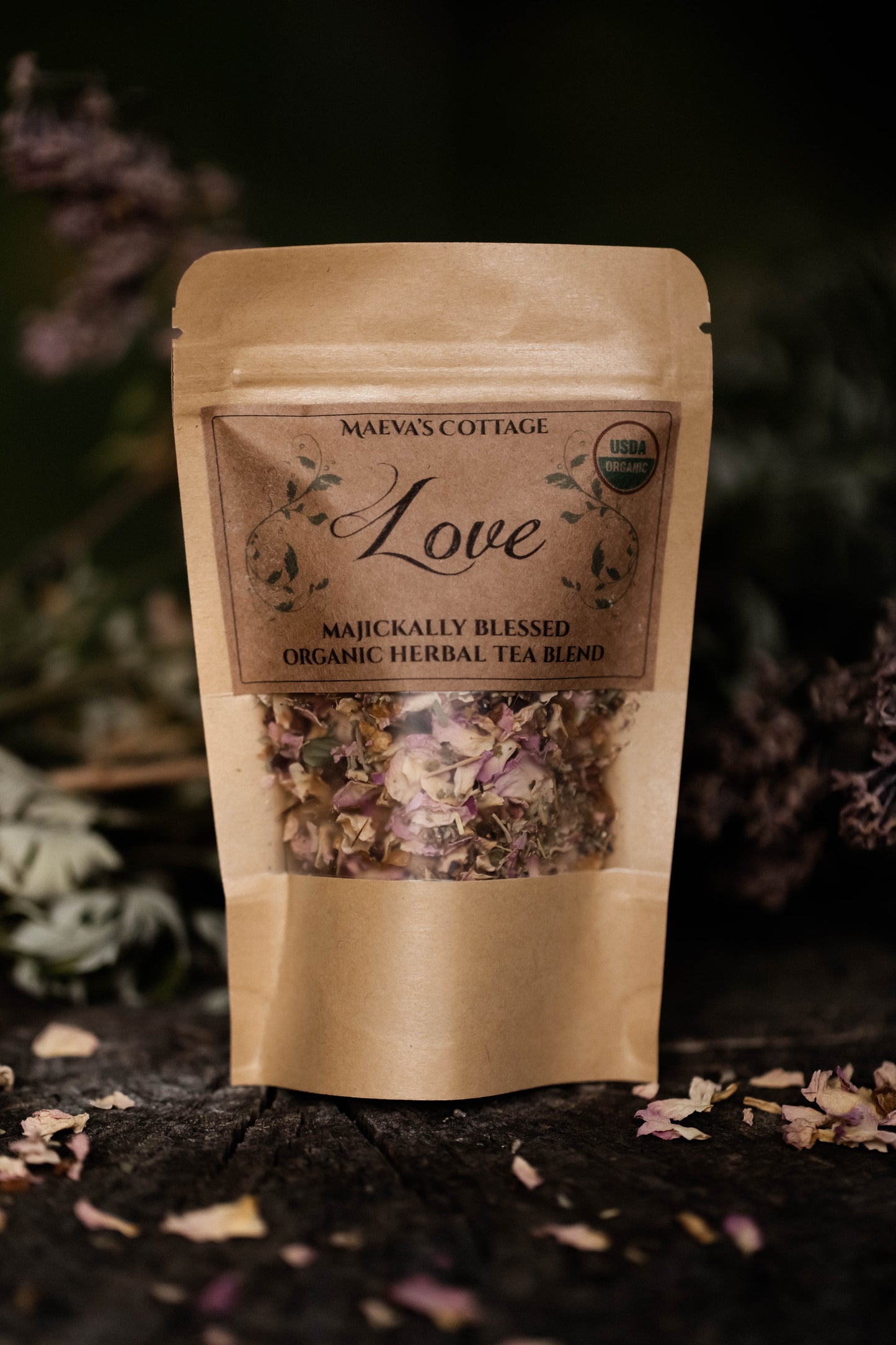Mountain Rose Herbs x Maeva's Cottage - Love Blend - Organic Herbal Tea