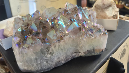 Gorgeous Aura Amethyst, Large