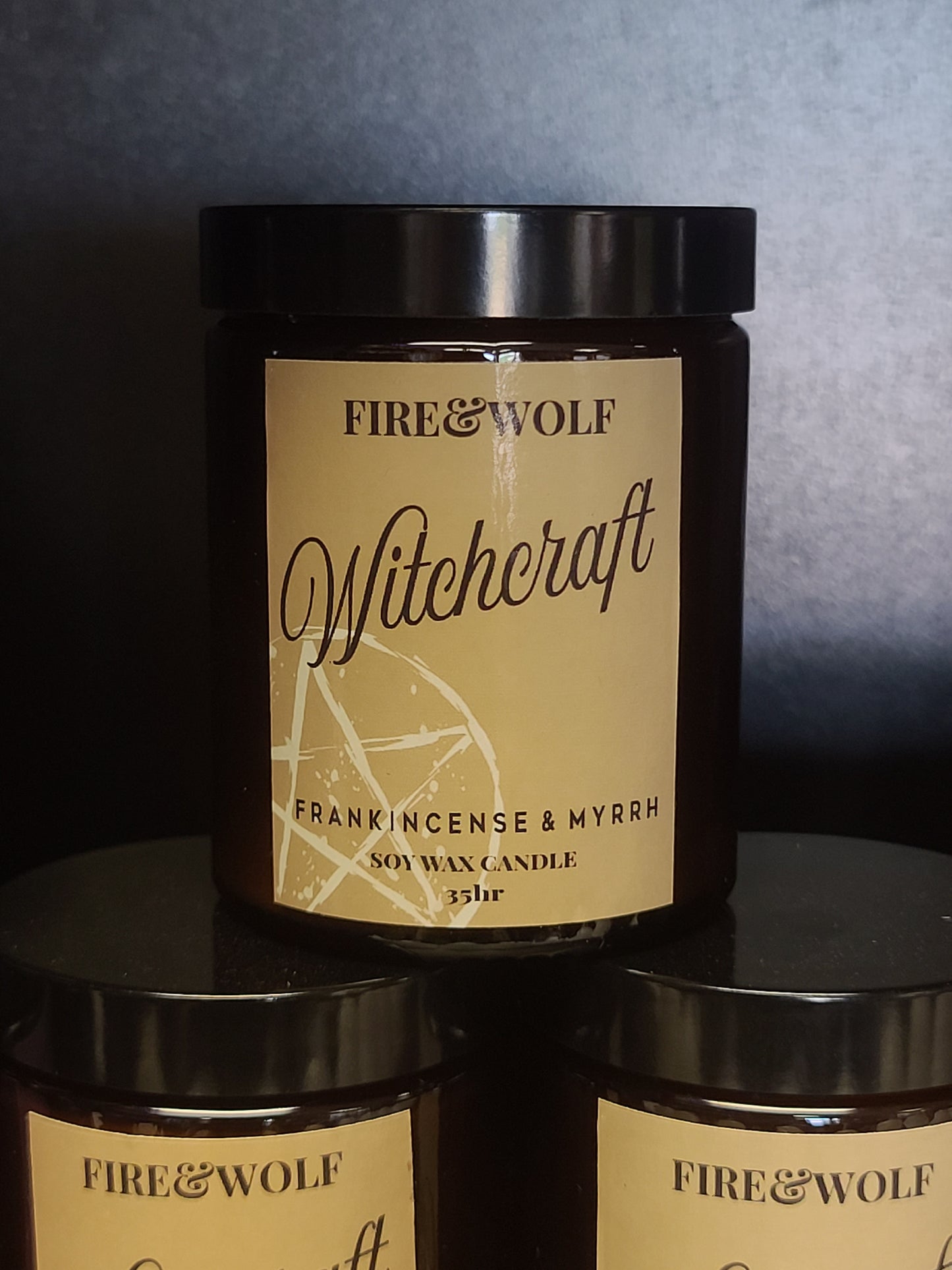 Fire & Wolf - Witchcraft - Frankincense & Myrrh Candle