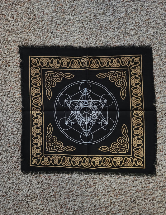Metatron Altar Cloth 18x18"