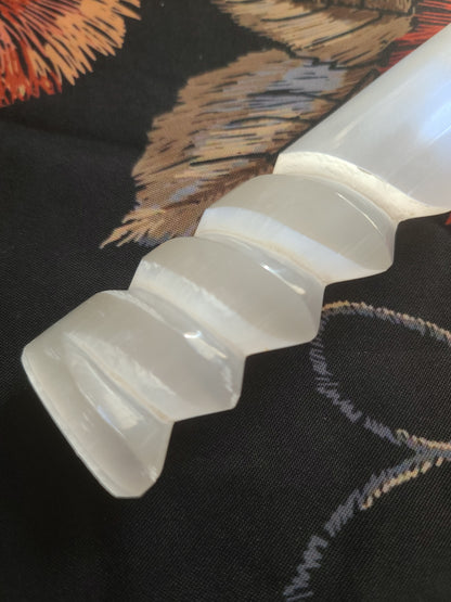 Selenite Athame, Large