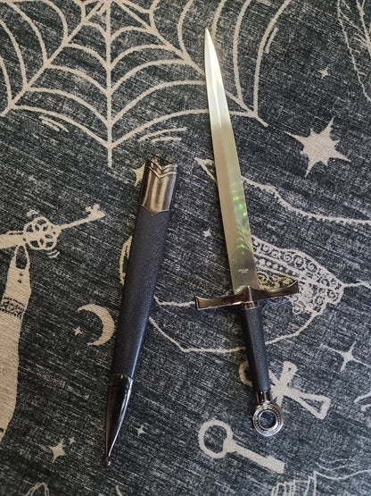 Black Medieval Athame