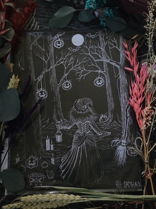 "Samhain" Artwork Print by Crystal Diaz