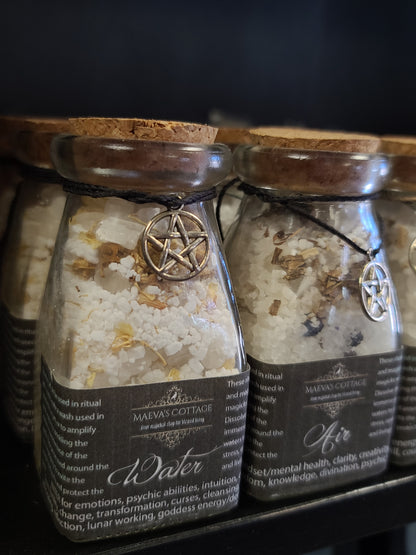 Ritual Salts for Spells or Bath (Choose Intention)