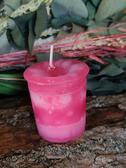 Reiki Charged Votive - Manifest A Miracle
