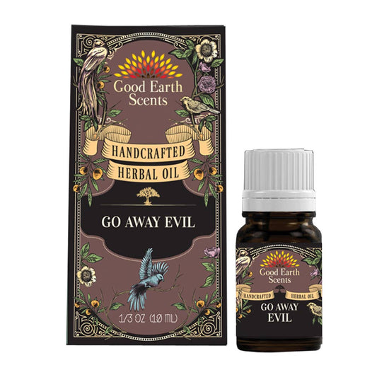 Go Away Evil Herbal Oil for Anointing, Crafting, and Aromatherapy