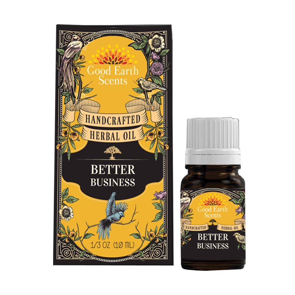 Better Business Herbal Oil for Anointing, Crafting, and Aromatherapy