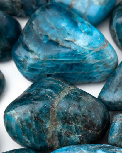 Blue Apatite (Tumbled)