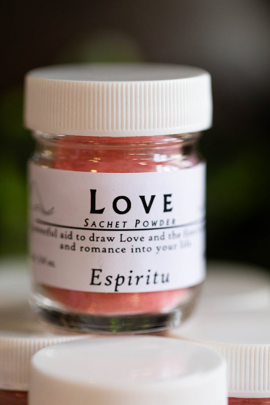 Espiritu - LOVE - Sachet Powder for drawing love, passion, romance, self-love, enhance love life, strengthening bonds