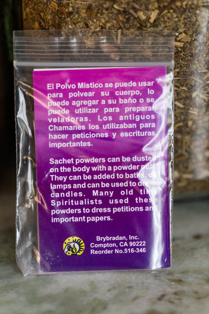 Polvo Mistico - JOHN THE CONQUERER - Sachet Powder for confidence, luck, overcoming obstacles, court cases