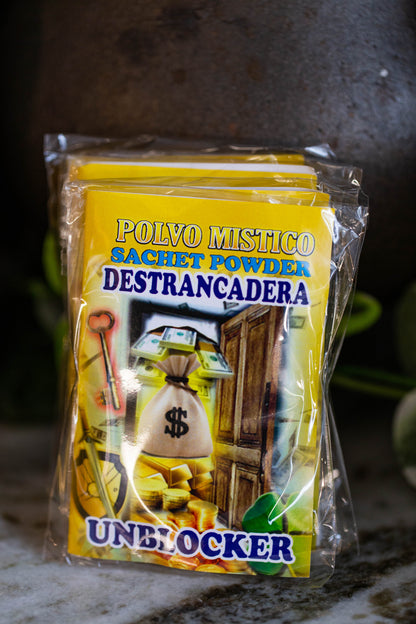 Polvo Mistico - UNBLOCKER - Sachet Powder for unblocking, removing unwanted energies, removing obstacles