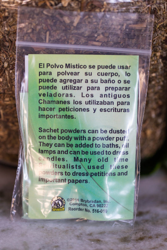 Polvo Mistico - ALL PURPOSE - Sachet Powder for any magical need, abundance, protection, money, peace, home