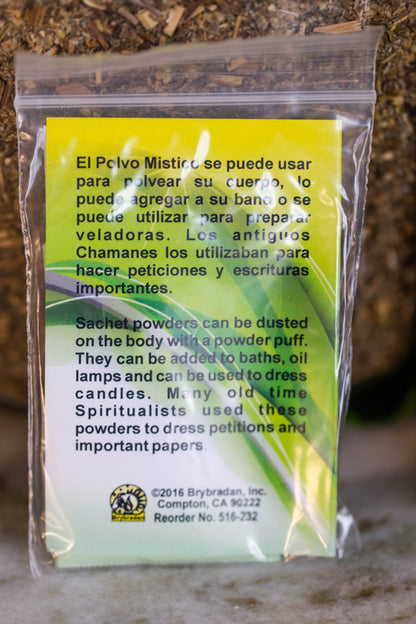 Polvo Mistico - FAST LUCK - Sachet Powder for drawing good luck, fast luck, gambling, court cases
