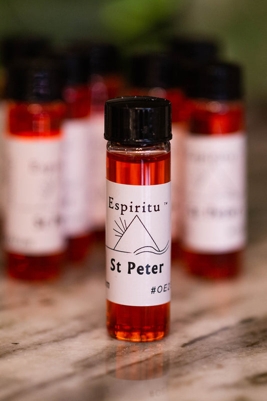 Espiritu - ST. PETER - Conjure Oil for road opening, removing blocks, success in business, success in school, spiritual power