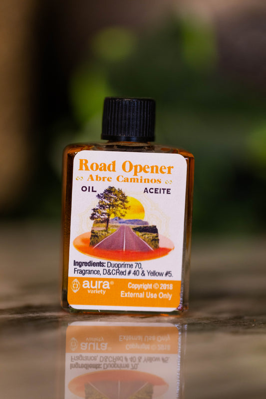 ROAD OPENER Conjure Oil for new opportunities, experiences, opening up new paths to new possibilities