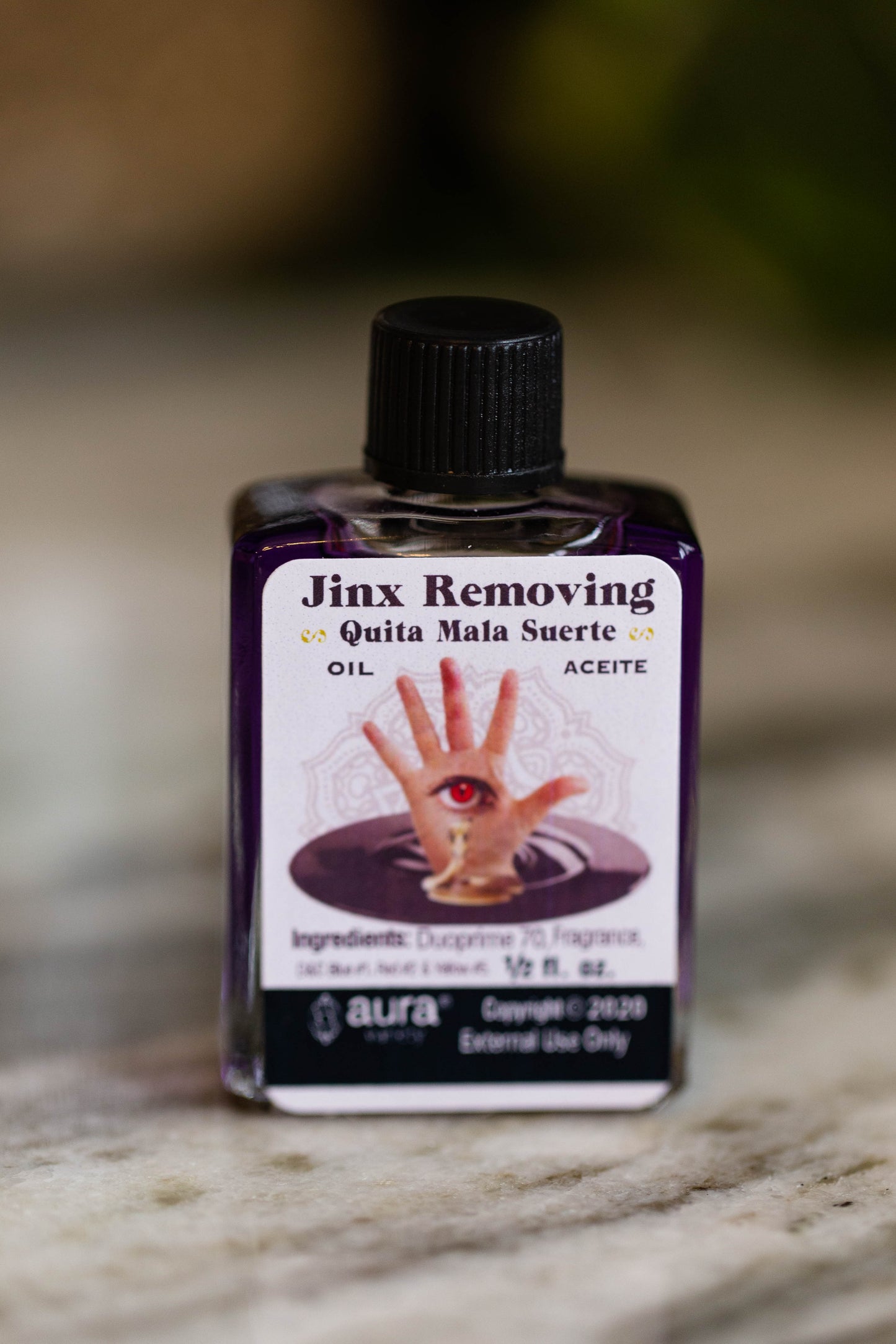 JINX REMOVING Conjure Oil for removing jinxes, curses, hexes, bad luck