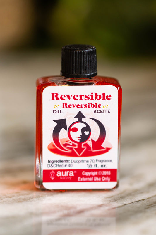 REVERSIBLE Conjure Oil for reversing majick that has been worked upon you, someone else, or returning to sender, removing hexes, curses