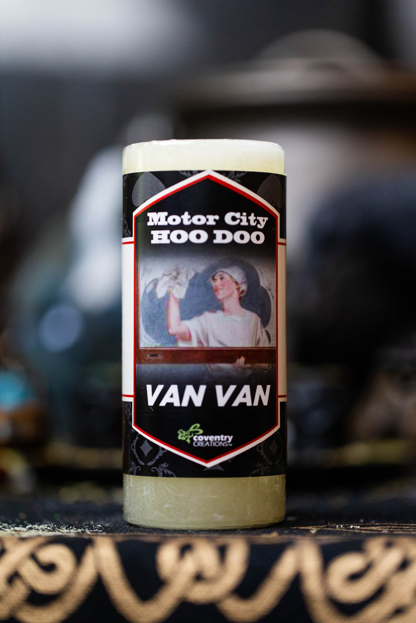 Motor City Hoodoo: Van Van Intention Pillar