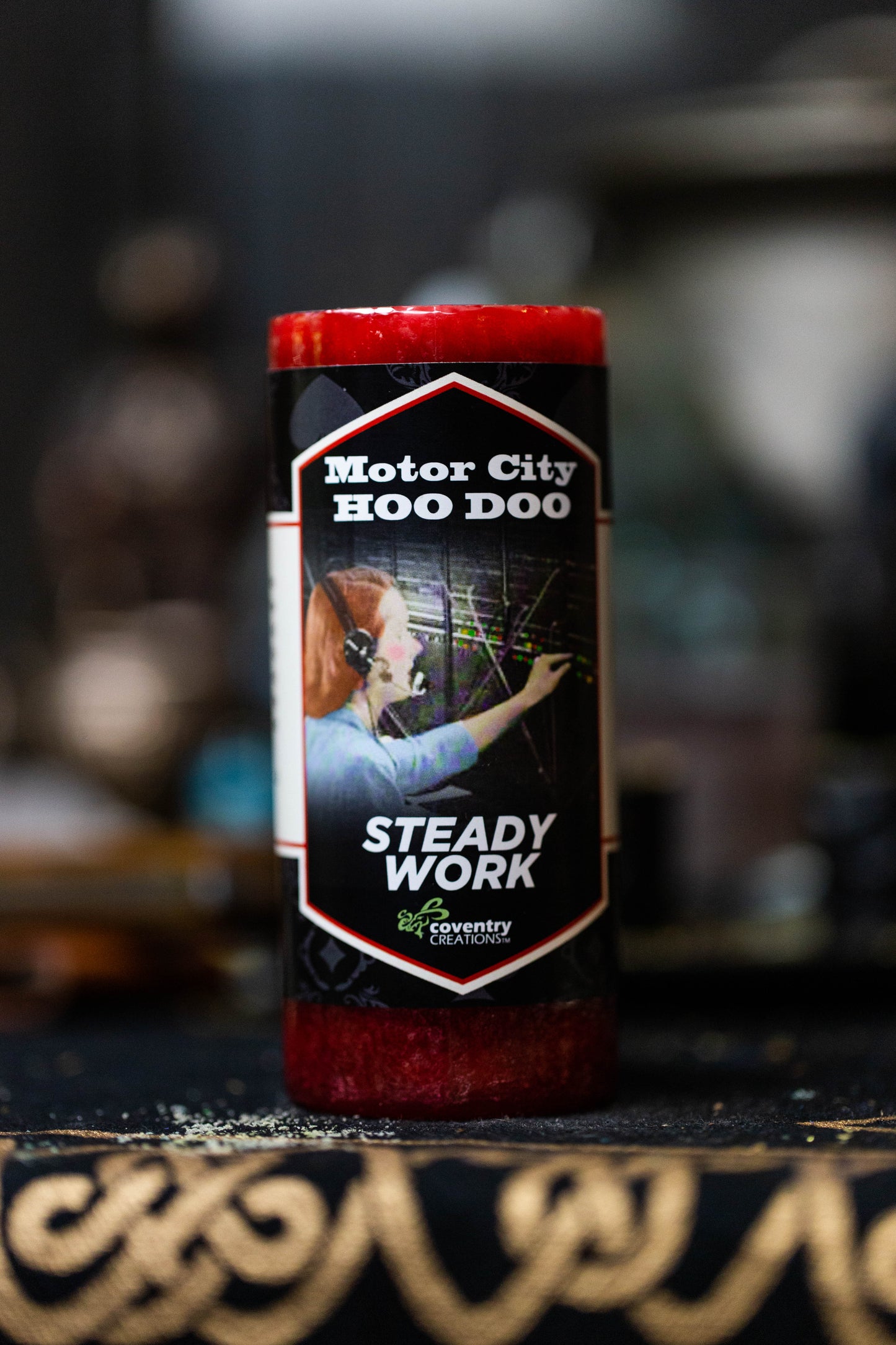 Motor City Hoodoo: Steady Work Intention Pillar