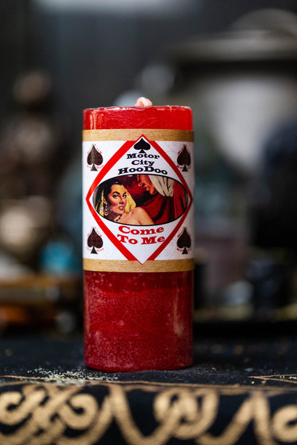 Motor City Hoodoo: Come To Me Intention Pillar