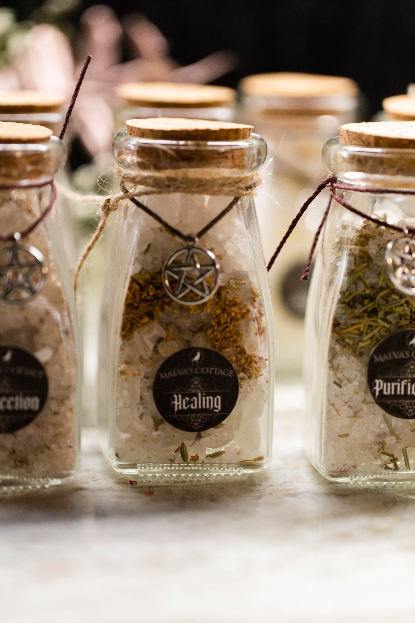 Ritual Salts for Spells or Bath (Choose Intention)