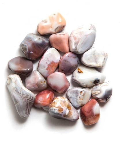 Pink Botswana Agate (Tumbled)